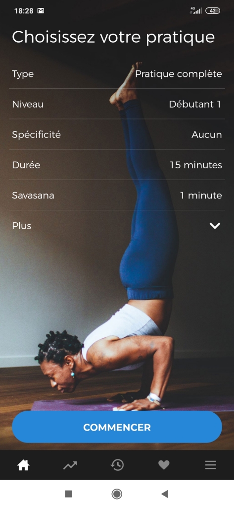 screenshot down dog - apple yoga 